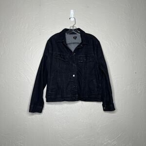 Lee Button Down Jean Jacket - Women's Size Large